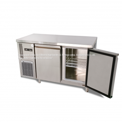 1200mm/1500mm/1800mm New Design Commercial Food Fresh Door Work Table Refrigerator for Hotel Kitchen Project photo-4