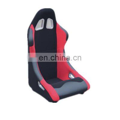 leather or fabric pvc adjustable electric adult car seat/racing seat