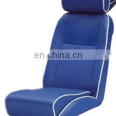 Adjustable car seat PVC racing seat Blue sport seat