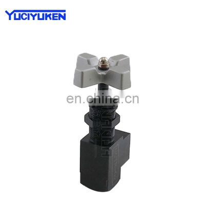 New arrival YUKEN needle valve hydraulic valve GCT-02-31 34  GCTR-02-31 34 throttle valve