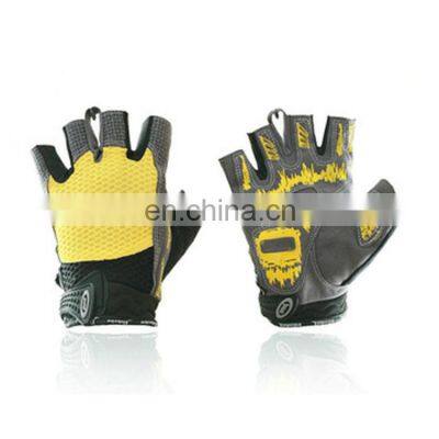 Custom Low Price Guaranteed Quality Factory Price Cycling Gloves Half Finger With Gel Pad