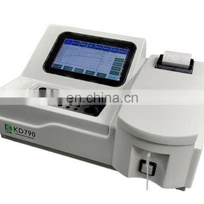 semi automatic biochemistry medical chemistry analyzer analizador clinical analyzer KD790