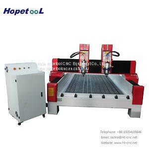 Fast Speed Two Spindles Stone Engraving Machine Price 1325 photo-2