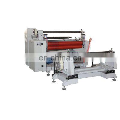 Paper slitting and rewinding machine