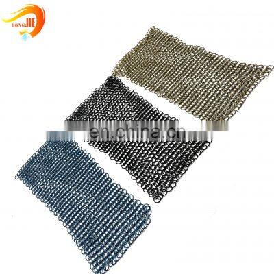 Decorative Chain Mail Ring Mesh Metal Curtain For Screens photo-2