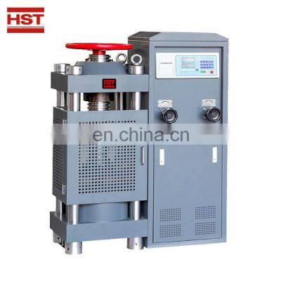 YES-2000 200ton Concrete Cube Block Compression Testing Machine
