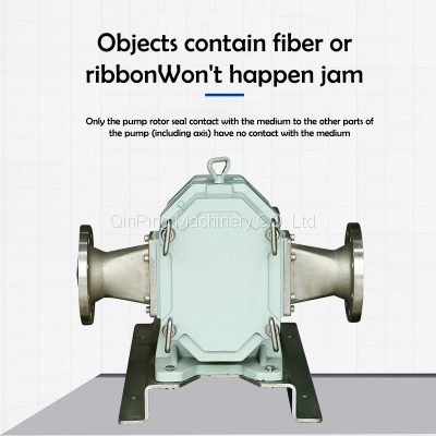 QinPing QP120S Stainless Steel Lobe Pump Servo Motor Transport High Viscosity Fluid Medium photo-2