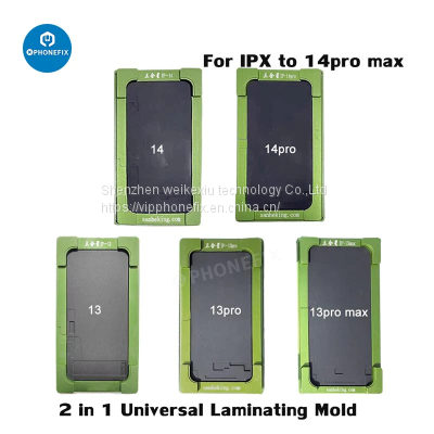 Alignment Laminating Touch Screen Glass Frame For iPhone X-14 Pro Max Repair