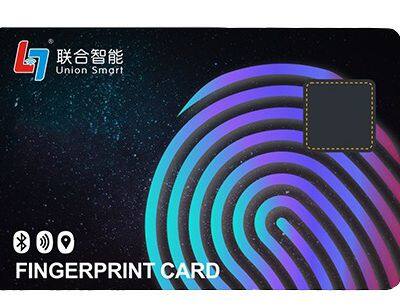 ODM OEM Cold Laminating Technology 13.56mhz PVC Fingerprint Chip Card Biometric Card for Access Control photo-2