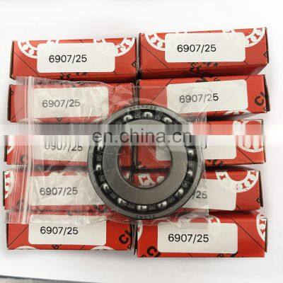 bearing size 25x55x10mm good quality deep groove ball bearing 6907/25 bearing