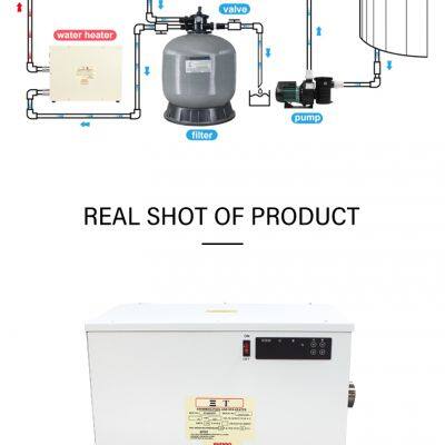 Electric High Quality Swimming Pool Water Heat Portable Piscina Small Power Pool Water Heater photo-6