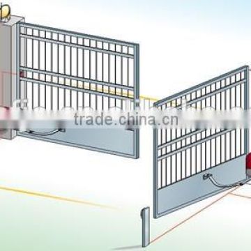 Guangzhou arm type swing gate opener, automatic swing gate motor, automatic gate opening with backup battery