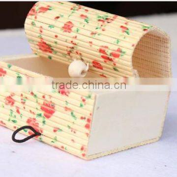 Natural bamboo box