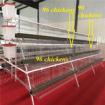 Broiler Cage / Three Story Two Door Three-dimensional Chicken Cage / Chicken Cage photo-2