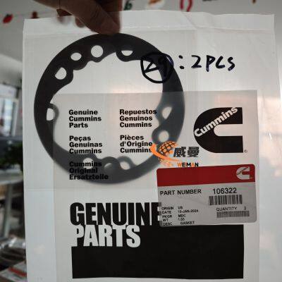 Cummins 106322 Turbocharger Gasket – Premium Sealing for Turbo Systems, Boosts Efficiency & Prevents Leaks