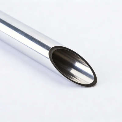 Tubo de aço inoxidável grau EP eletropolido de ultra alta pureza para a indústria de semicondutores photo-4