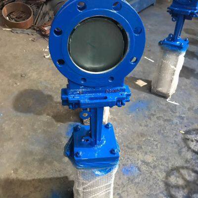 Hot Selling PN10 Ductile Iron Cast Steel Knife Gate Valve EPDM Seat 304 Disc Knife Gate Valve photo-3