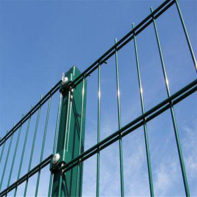 High Security Double Wire Mesh Fence 868 656 Twin Wire Fence Anti Cut Anti Impact Fence for Border and Power Station photo-3