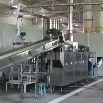 Автоматическая линия обработки замороженных фруктов и овощей