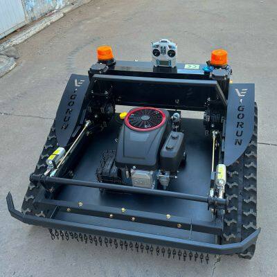 Vigorun VTLM800 Industrial Grade Smart Remote Controlled Crawler Lawn Mower Robot Cutting Width 800mm