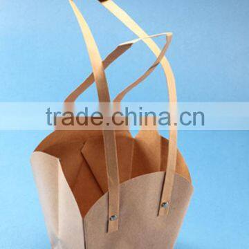 Kraft Paper Bag Paper Waterproof Bag for Flower Packaging photo-4