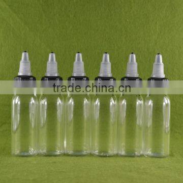 60ml smoke oil bottle glue bottle with twist cap