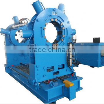 Hydraulic bucking unit for down-hole motor test