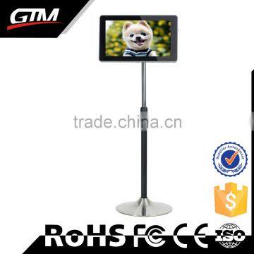 27 inch digital signage floor stand ad display board digital frame video led advertising display board lcd monitor display