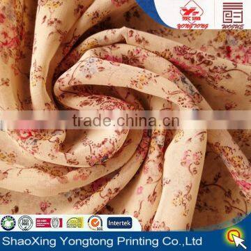 chiffon design on light fabric by yongtong supplier