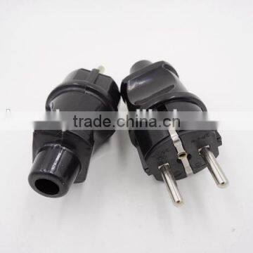 Germany Schuko Detachable PVC AC Power Cord Plug photo-5