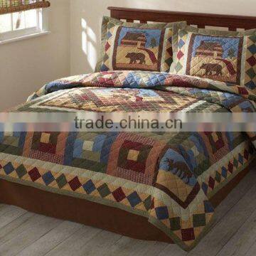 Luxury 200gsm 3Pcs Quilt Comforter Set photo-5