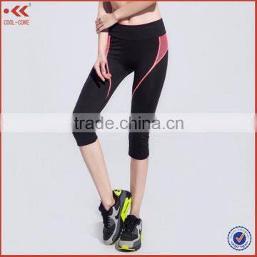 2016 oem sexy girls custom mesh yoga pants