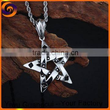 Stainless steel star necklace