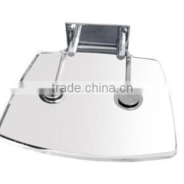 shower chair foshan,acrylic seat pad with 304 s.s wall mounted bracket