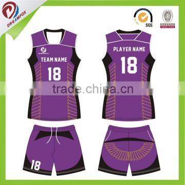Reversible Volleyball Jersey Sublimation Professional Custom Volleyball Jersey photo-2