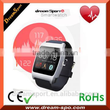 2015 Lastest Bluetooth 4.0 Smart phone watch Sport smart watch heart rate