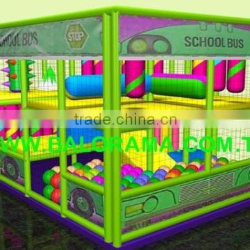 playground school bus 4X2x2mt