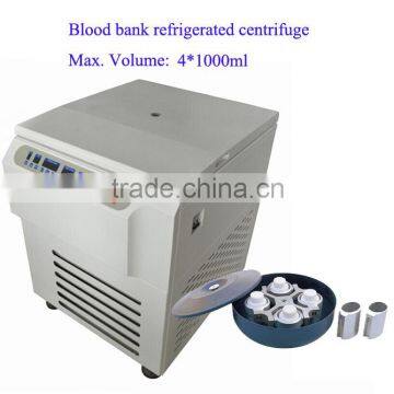 triple blood bag centrifuge 250ml, 400ml, 500ml