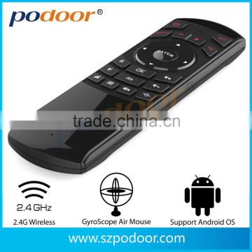 Air mouse, 2.4GHz wireless 3D motion stick Android remote control ,multi-functional remote control, air mouse