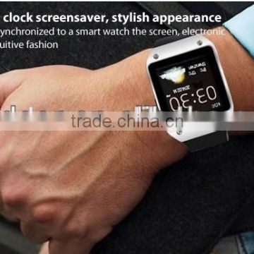 Wholesale 2014 trendy style Bluetooth smart watch wrist watch for business man smart watch