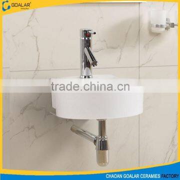 Wall mounted wash basin, Ceramic wall hung basin, Sanitary ware ceramic wall hung wash hand basin