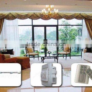 Remote control motorized curtain system, electric curtain system,automatic curtain system for home automation