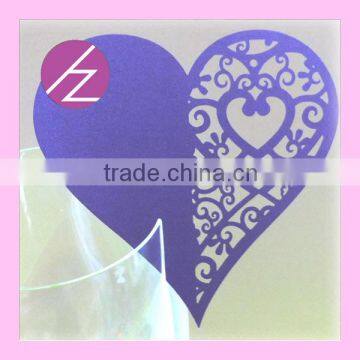 Wholesale craft supplier wedding love seat place card JK-68 Haoze brand