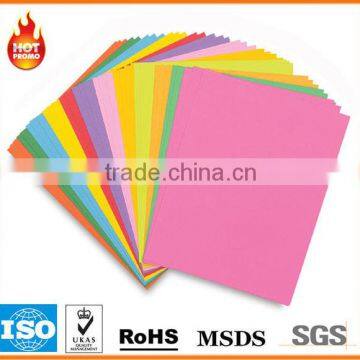 High stiffness hard color paper sheet