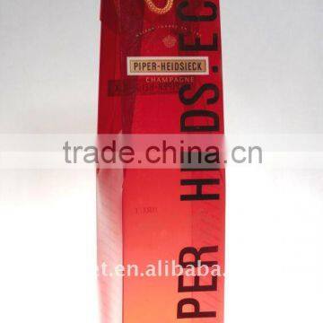 Promotion plastic wine box, wine packing box, gift box