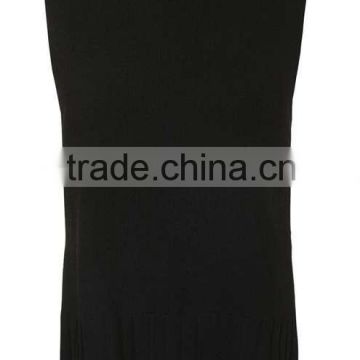 2016 Women Modern Rib Trim Tank HSS3036