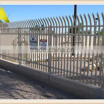 palisade fence-014 hot sales simple European standard steel fence