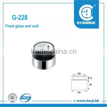 Not abjustalbe/Adjustalbe Glass to wall connector fixing/glass fitting