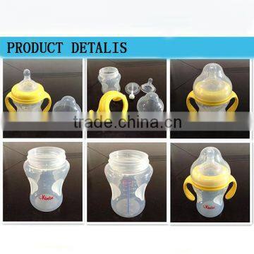 2015 Baby Silicon Feeding Bottle BPA free