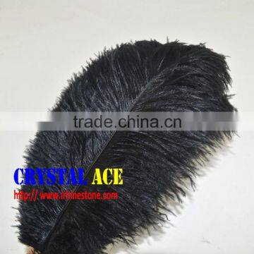 Wholesale Black Ostrich Feather,70-75cm colours ostrich plumes